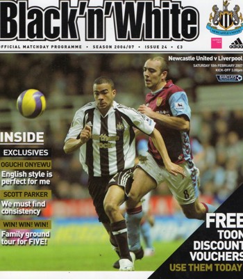 Match programme
